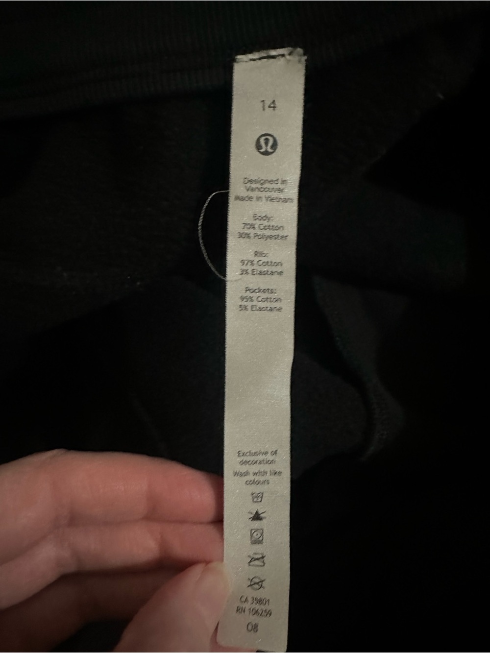 Lululemon Keep Moving Jogger True Navy Activewear Gym Yoga Athletic Size 14 - Picture 12 of 13